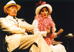 Catherine Rouvel as Mother, Robert Party as Vincent, Théâtre de l'Oeuvre, Paris 1991